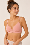 Bralette rose ultra douce seconde main - Free FWD- La Penderie du Paradis