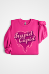 Chandail crewneck ''Stupid Cupid''-La Penderie du Paradis-La Penderie du Paradis 🕊