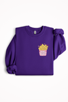 ''Fries Before Guys'' crewneck sweater