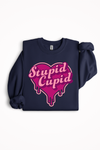 Chandail crewneck ''Stupid Cupid''-La Penderie du Paradis-La Penderie du Paradis 🕊