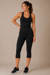 Legging 3/4 noir seconde main - Nike- La Penderie du Paradis