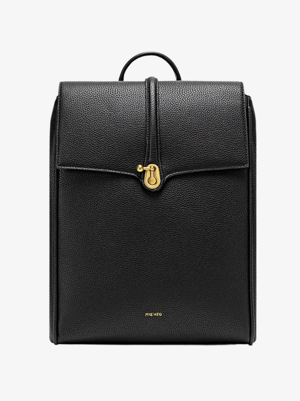 Sac à dos végétalien recyclé Lock noir *-Pixie Mood-La Penderie du Paradis 🕊