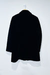 Manteau noir en velours (l) seconde main Nine West 