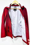 Manteau imperméable rouge chamoiré (m) seconde main Point Zero 