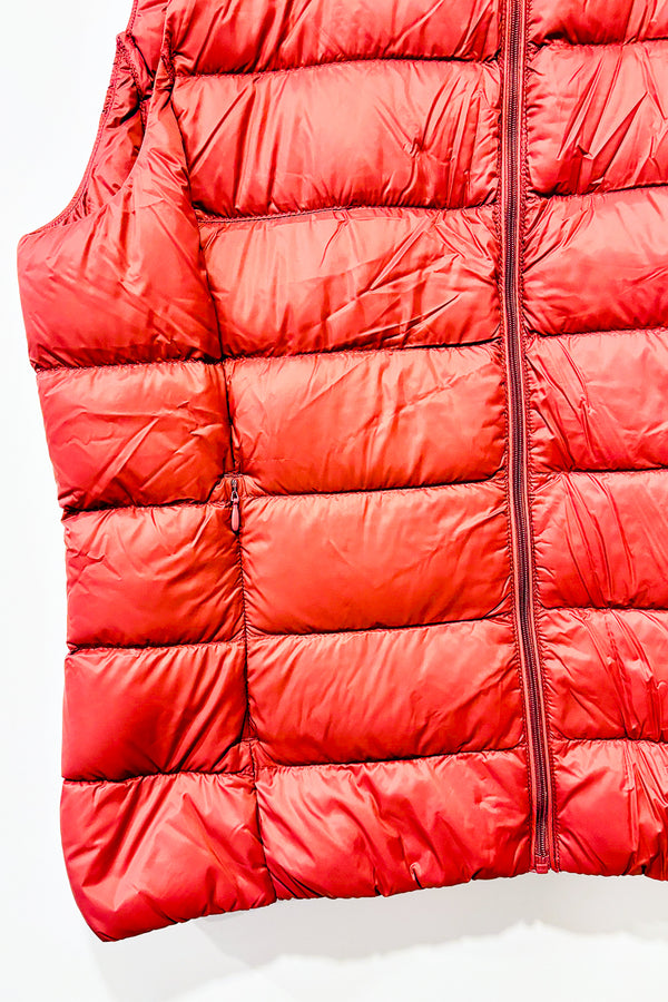 Manteau puffer vieux rose sans manche (m) seconde main Simons 