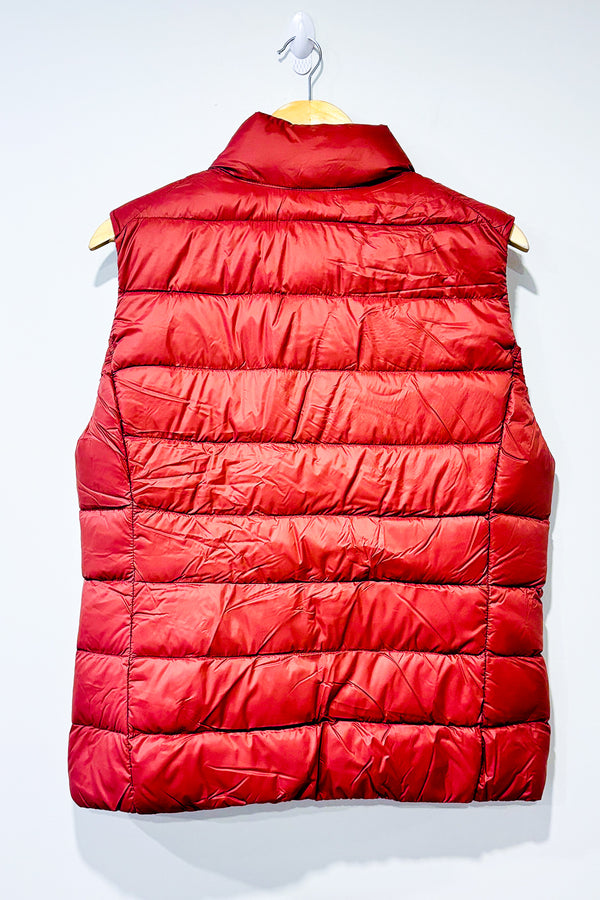 Manteau puffer vieux rose sans manche (m) seconde main Simons 