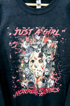 Chandail crewneck ''Just A Girl Who Loves Horror Movies'' -- La Penderie du Paradis ?