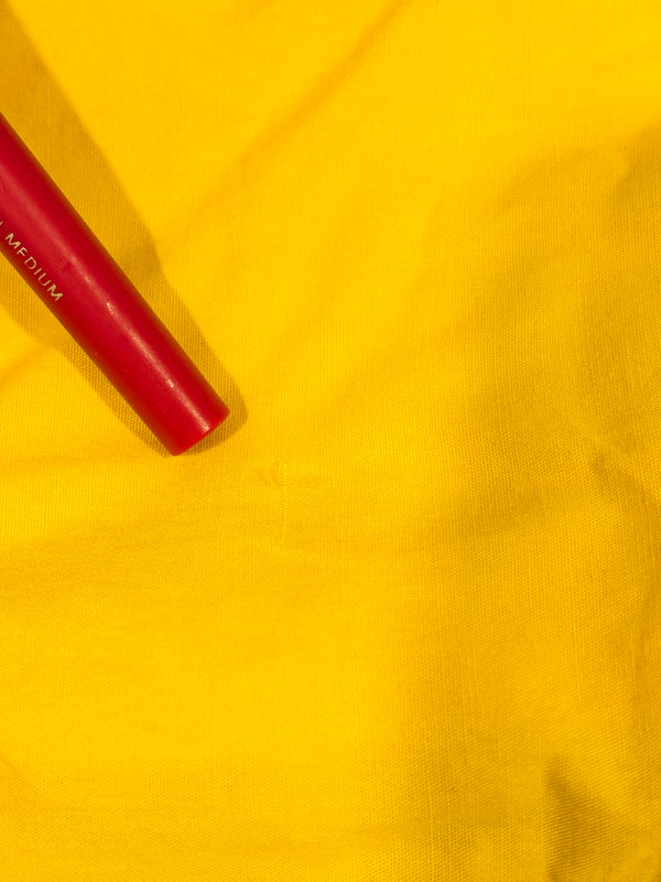 Jupe marine et jaune seconde main - Brooklyn Industries- La Penderie du Paradis