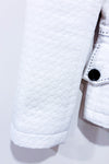 Veston texturé blanc (l)-Nipon Boutique-La Penderie du Paradis 🕊