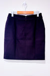 Plum skirt with pockets(s)
