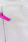 Pantalon cargo taupe léger à jambe ample seconde main - San Francisco- La Penderie du Paradis