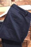 Pantalon marine jambe droite (s) seconde main Van Heusen Studio 