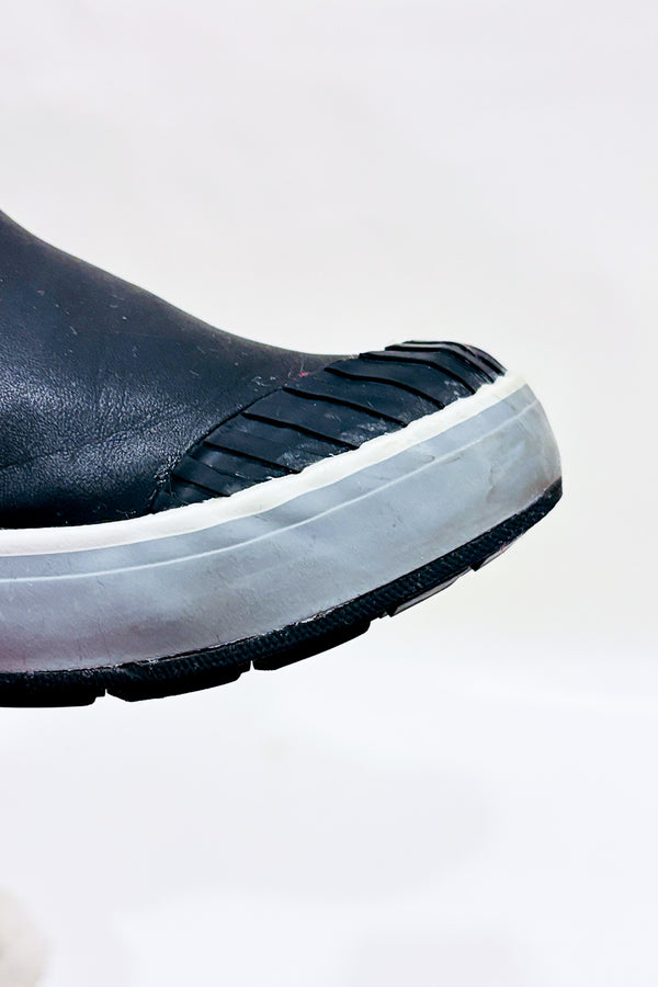 Bottes imperméables noires et grises intérieur en mouton (5) seconde main - Keen- La Penderie du Paradis