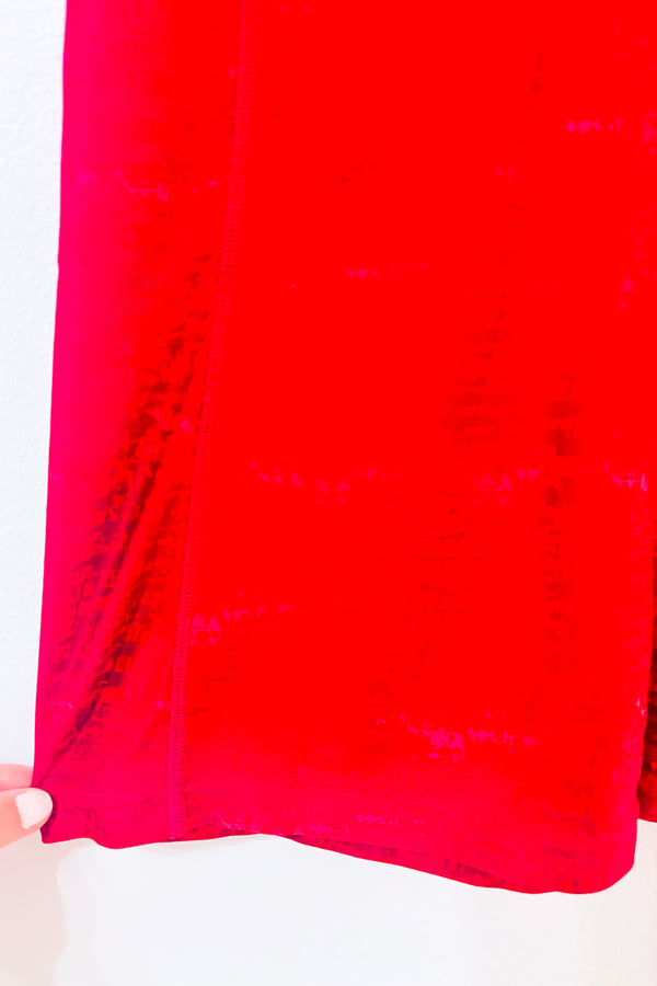 Camisole de sport rouge et grise avec top intégré seconde main - Mondetta- La Penderie du Paradis