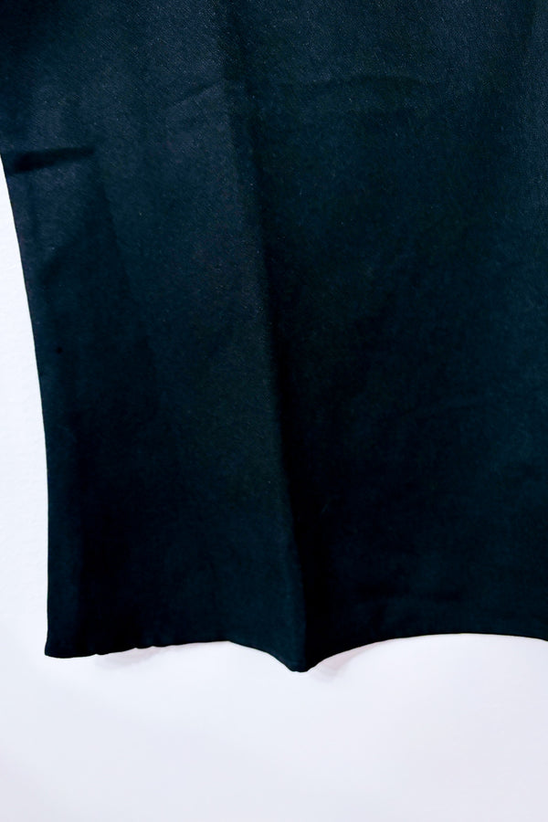 Haut noir à manches transparentes perlées seconde main - SHEIN- La Penderie du Paradis