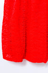 Robe corail en dentelle seconde main - Jessica Simpson- La Penderie du Paradis