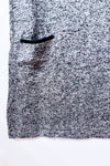 Robe gris chiné à manches 3/4 seconde main - Quinn- La Penderie du Paradis
