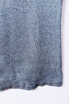 Camisole grise côtelée avec dentelle contrastante seconde main - Poof Authentic- La Penderie du Paradis