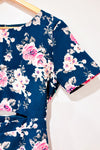 Robe émeraude et rose fleurie (xs)-Umgee-La Penderie du Paradis 🕊