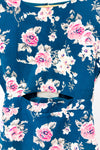 Robe émeraude et rose fleurie (xs)-Umgee-La Penderie du Paradis 🕊