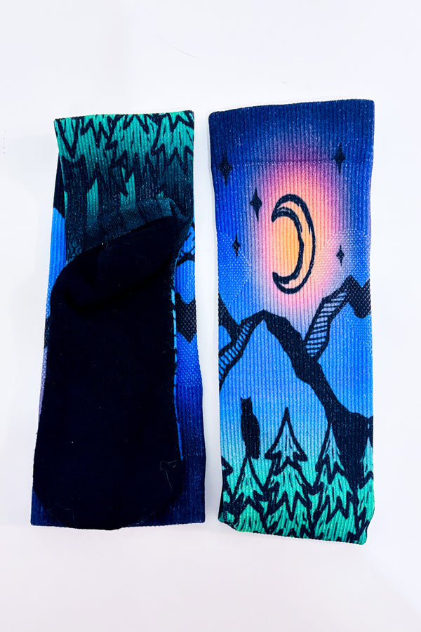 Chaussettes performance Bonheur nocturne seconde main - Outway- La Penderie du Paradis