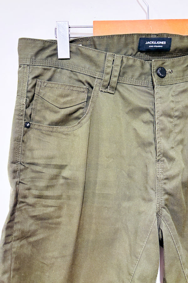 Bermuda kaki en jeans Anti Fit (l) - Homme-Jack&Jones-La Penderie du Paradis 🕊