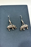 Boucles d'oreilles pendentif éléphant seconde main Autres 