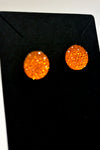 Boucles d'oreilles orange seconde main Autres 