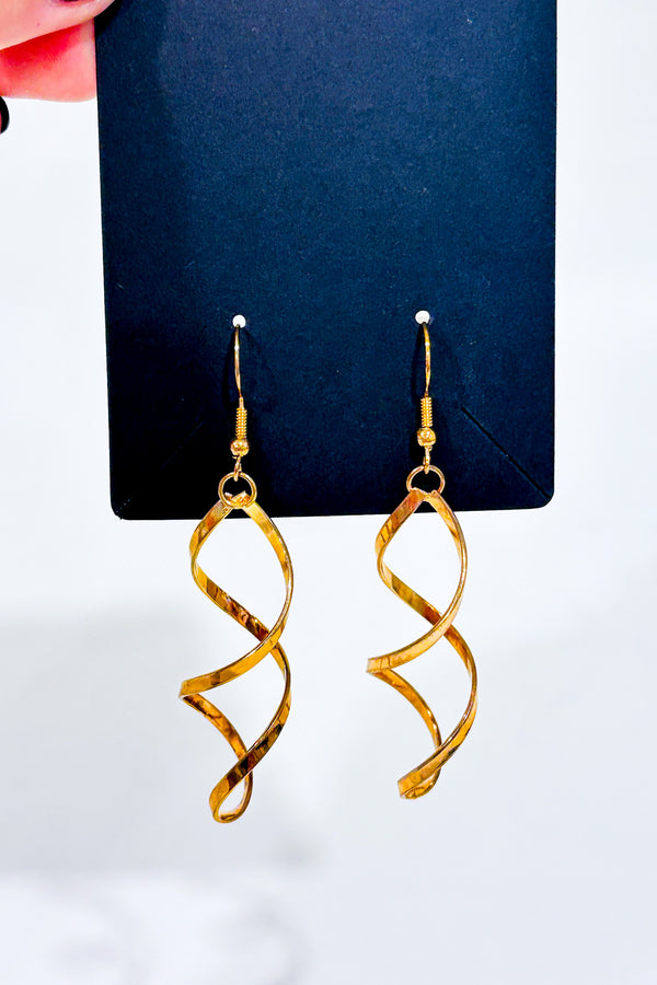 Boucles d'oreilles torsades or seconde main - Autres- La Penderie du Paradis