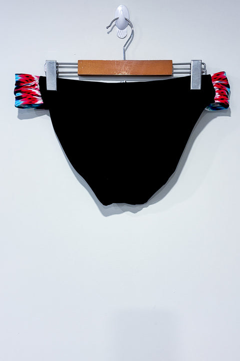 Bas de maillot de bain noir et multicolore (l) seconde main Captiva by Christina   