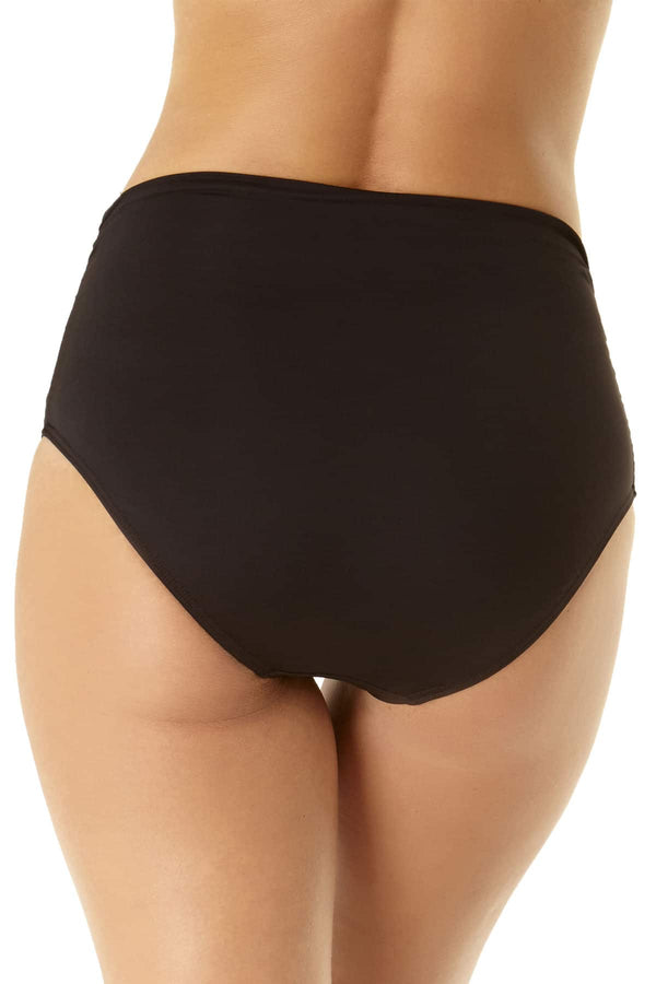 Bas de maillot de bain noir convertible (l)-Anne Cole-La Penderie du Paradis 🕊