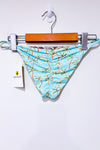 Bas de maillot de bain réversible Salt Cay (bleu/vert) avec palmiers (s)-Body Glove-La Penderie du Paradis 🕊