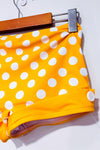 Bas de maillot de bain jaune à pois seconde main - Retro Stage- La Penderie du Paradis