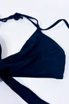 Haut de maillot de bain noir à nouer seconde main - Autres- La Penderie du Paradis