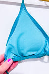 Haut de maillot de bain triangle vert seconde main - O'Neill- La Penderie du Paradis