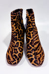 Tiger and leopard pattern boots (7.5)