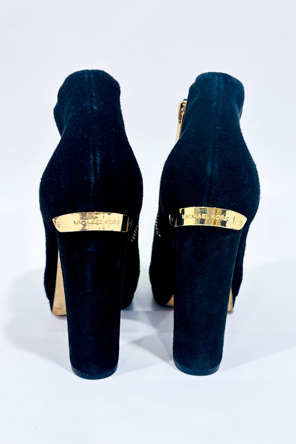 Bottilon noir en suède (6)*-Michael Kors-La Penderie du Paradis 🕊