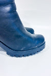 Bottes noires en cuir Amaliaa à talon* seconde main - Steve Madden- La Penderie du Paradis