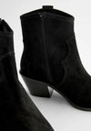 Bottes western noires en suède Forever Comfort* seconde main - Next- La Penderie du Paradis