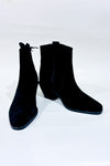 Bottes western noires en suède Forever Comfort* seconde main - Next- La Penderie du Paradis