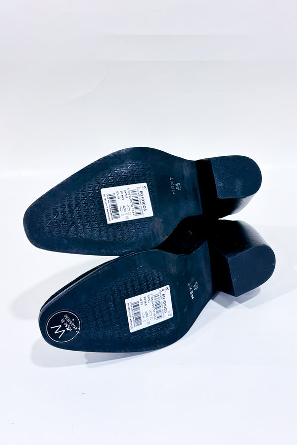 Bottes western noires en suède Forever Comfort* seconde main - Next- La Penderie du Paradis