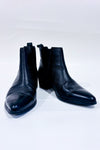 Bottes noires à talon bloc* seconde main - Vero Moda- La Penderie du Paradis