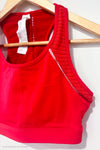 Top de sport rouge (xs) seconde main Fabletics 