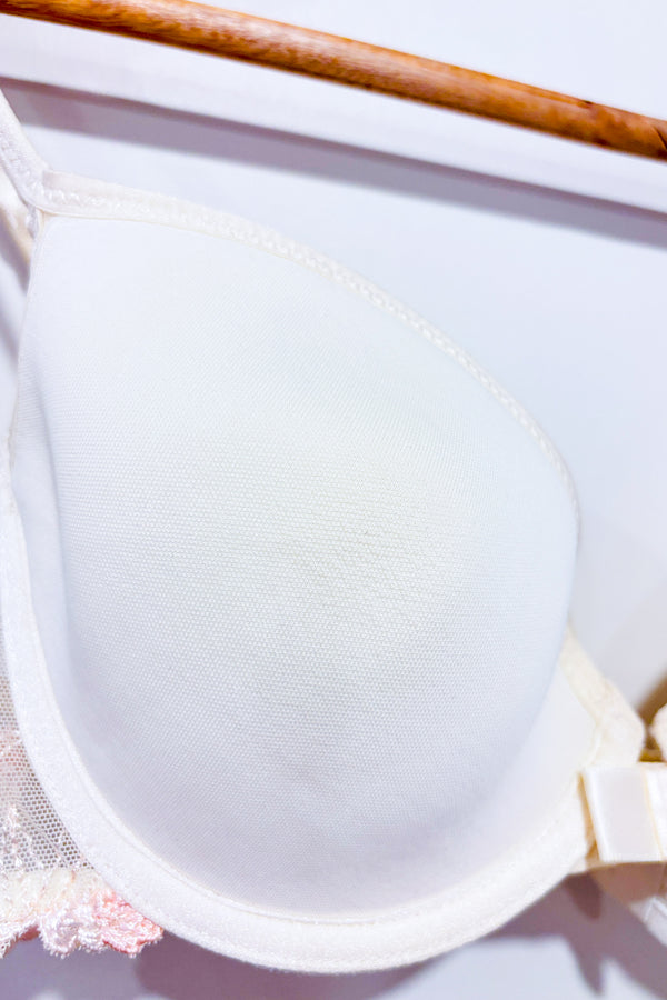 Soutien-gorge crème avec dentelle (34B)-Autres-La Penderie du Paradis 🕊