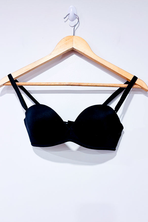 Soutien-gorge pigeonnant noir (34B)-La Vie en Rose-La Penderie du Paradis 🕊