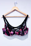 Soutien-gorge noir fleuri (40DDD)-Fantaisie-La Penderie du Paradis 🕊