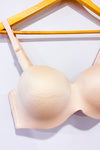 Soutien-gorge beige doublure légère mousse mémoire seconde main - La Vie En Rose- La Penderie du Paradis