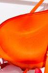 Soutien-gorge orange avec dentelle pigeonnant seconde main - OrangeAngGee- La Penderie du Paradis