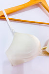 Soutien-gorge crème plongeant pigeonnant seconde main - Luna's- La Penderie du Paradis