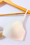 Soutien-gorge crème plongeant pigeonnant seconde main - Luna's- La Penderie du Paradis
